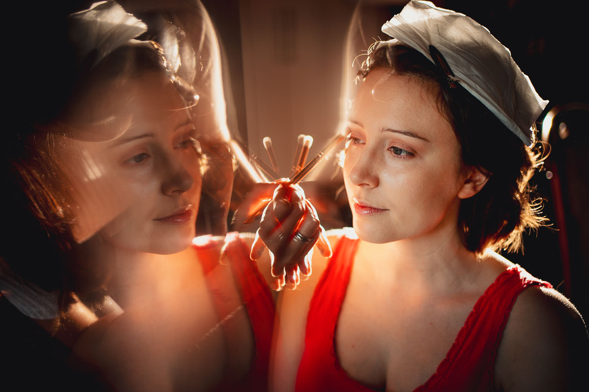 Hochzeitsreportage in Weinheim, getting ready der Braut