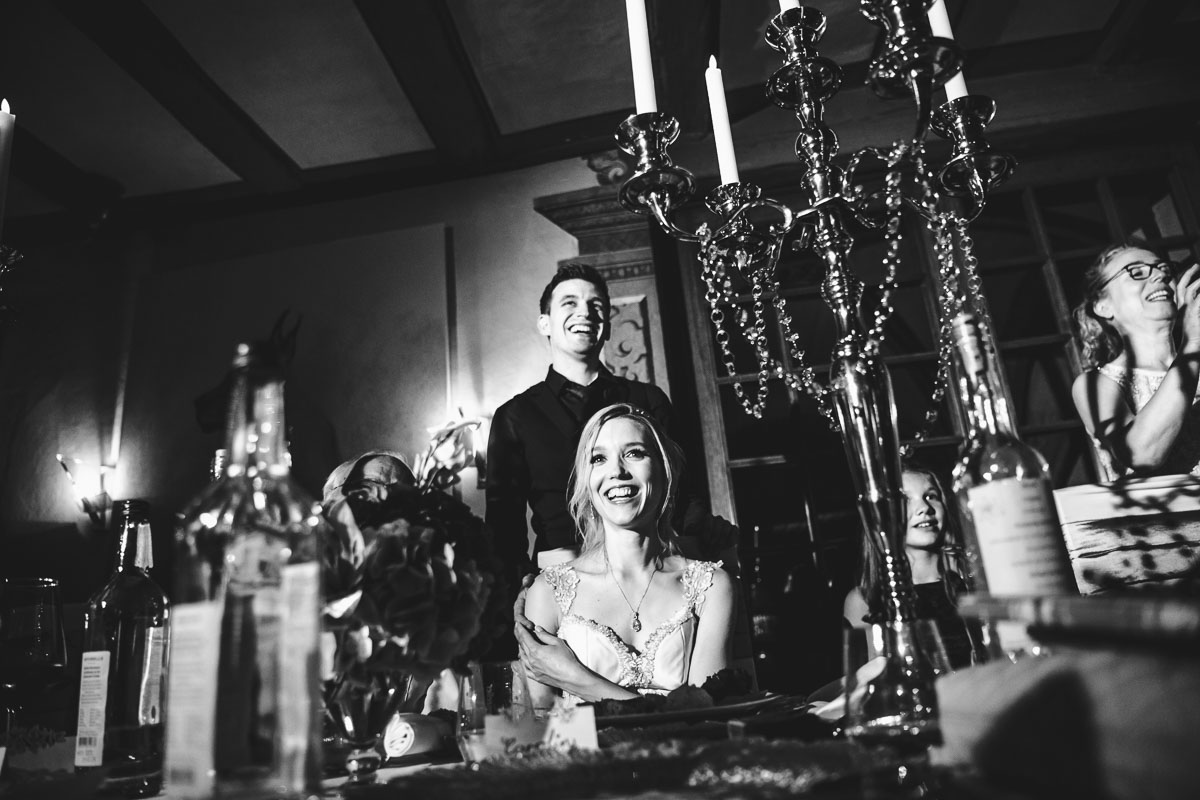 Hochzeitsfeier Schloss Liebenstein Schlosssaal