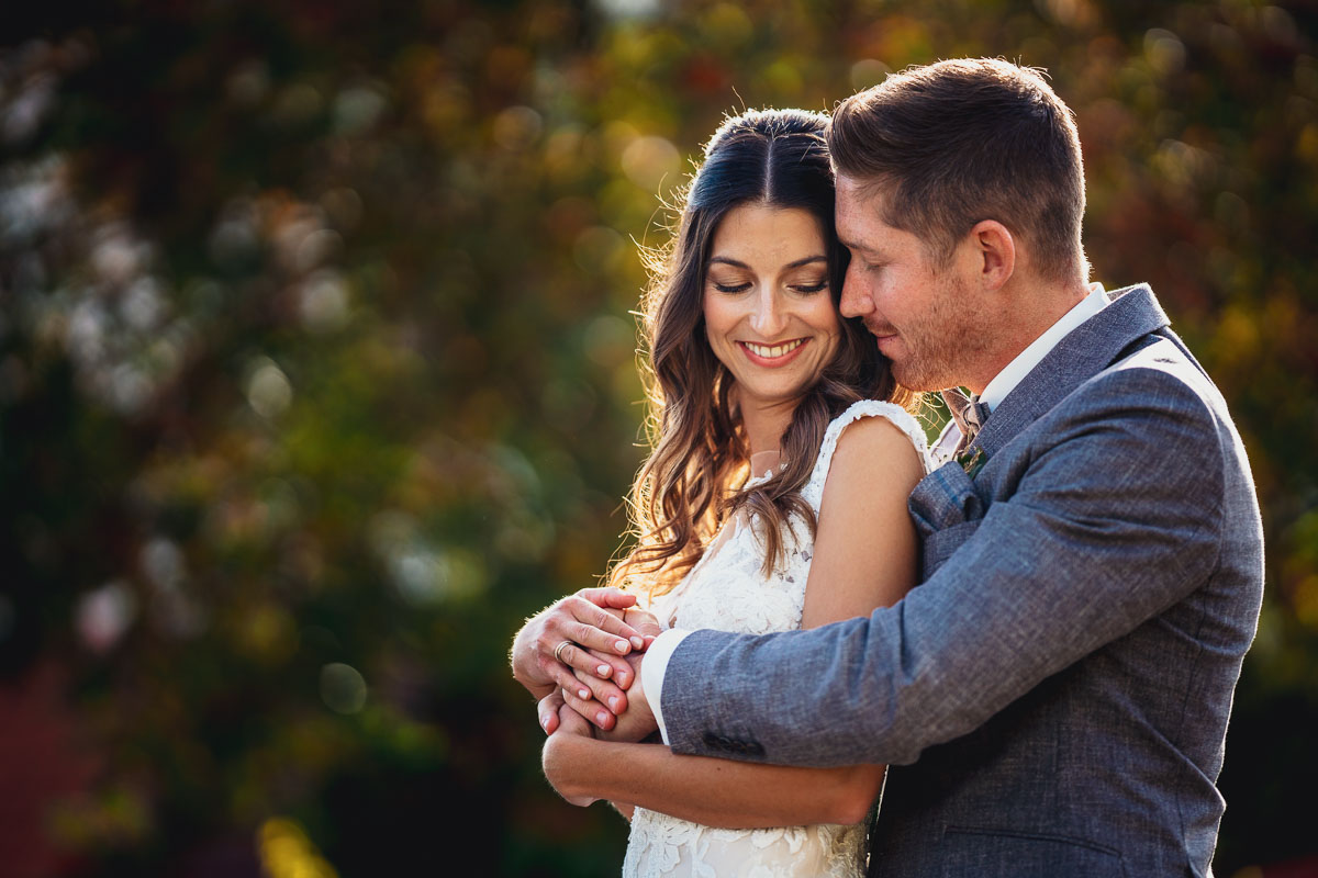 Hochzeitsfotos zu Hause