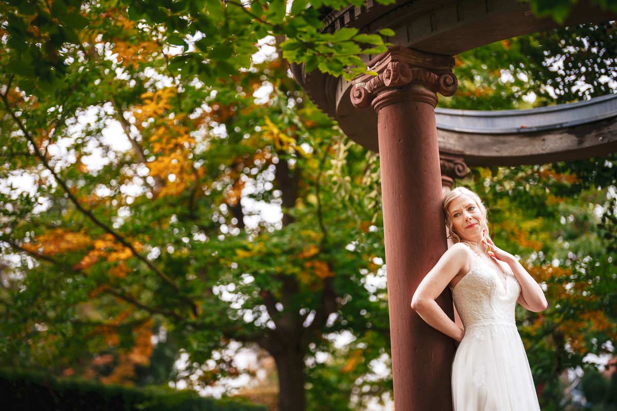 Hochzeitsfotos botanischer Obstgarten Heilbronn