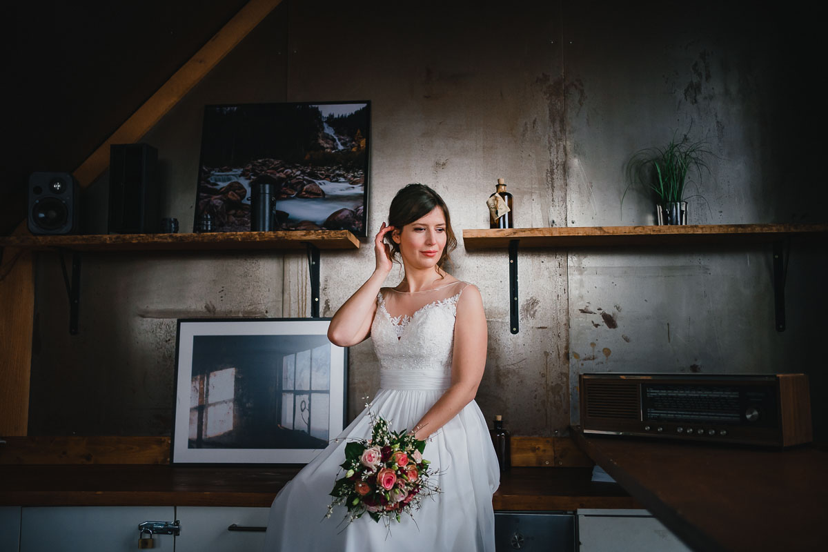 Brautbilder im Bau 113 in Speyer