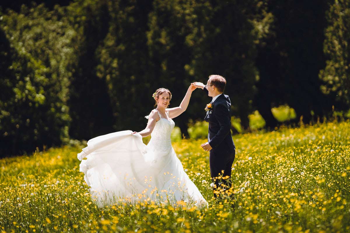 Hochzeitsfotos im Albgut 