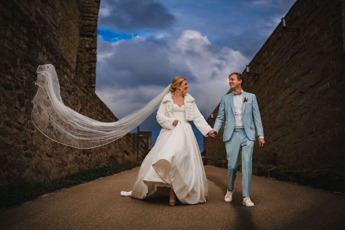 Hochzeit auf Probe Brautpaarshooting