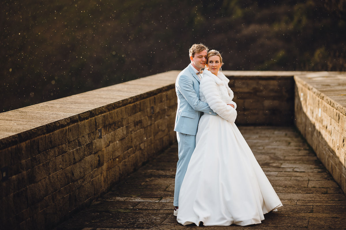 Hochzeit auf Probe Brautpaarshooting