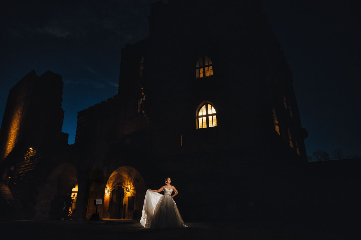 Hochzeit auf Probe Hambacher Schloss