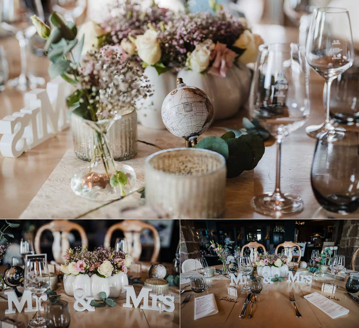 Dekoration Weinkastell Kloppberg in Dittelsheim Heßloch, Stöckbauers Weinkastell