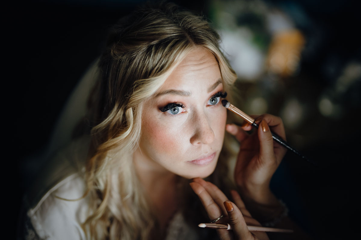 Brautstyling in der Villa Raab