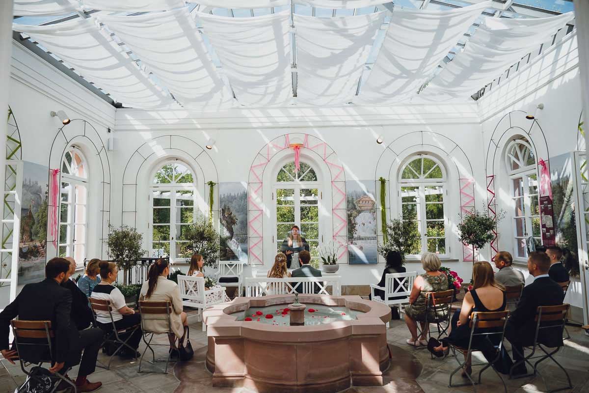 Haus Rosenbrunn Standesamt im Palmengarten Frankfurt
