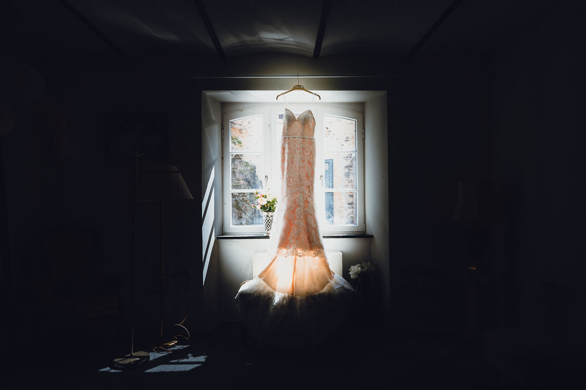 Brautkleid im Schloss Kransberg