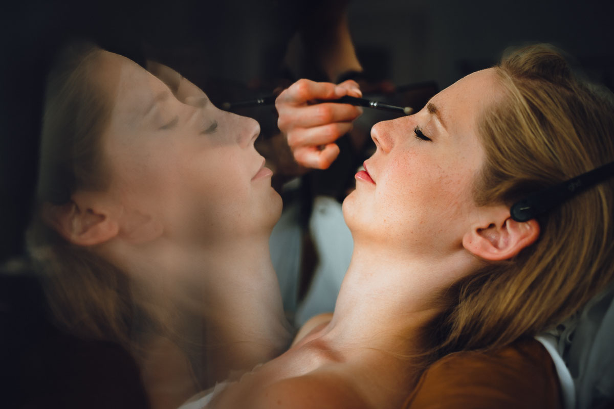 Brautstyling im Schloss Kransberg