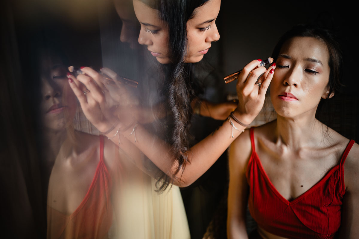 Styling der Braut Grenzhof Heidelberg