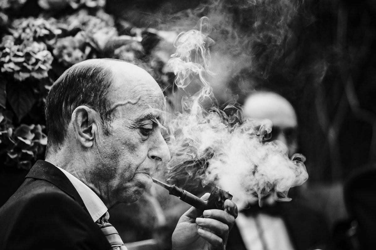 Sektempfang im Hof Herzberg bei einer Hochzeit