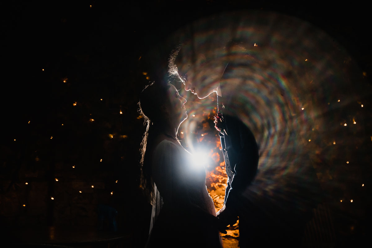 Hochzeitsbilder bei Nacht im Hof Herzberg 