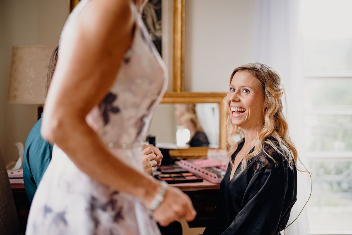 Brautstyling Schloss Neuhaus