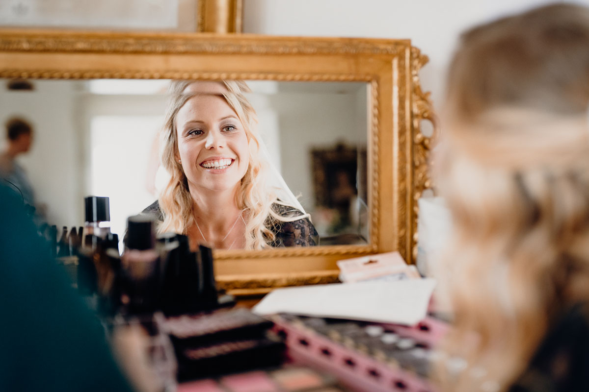 Brautstyling Schloss Neuhaus