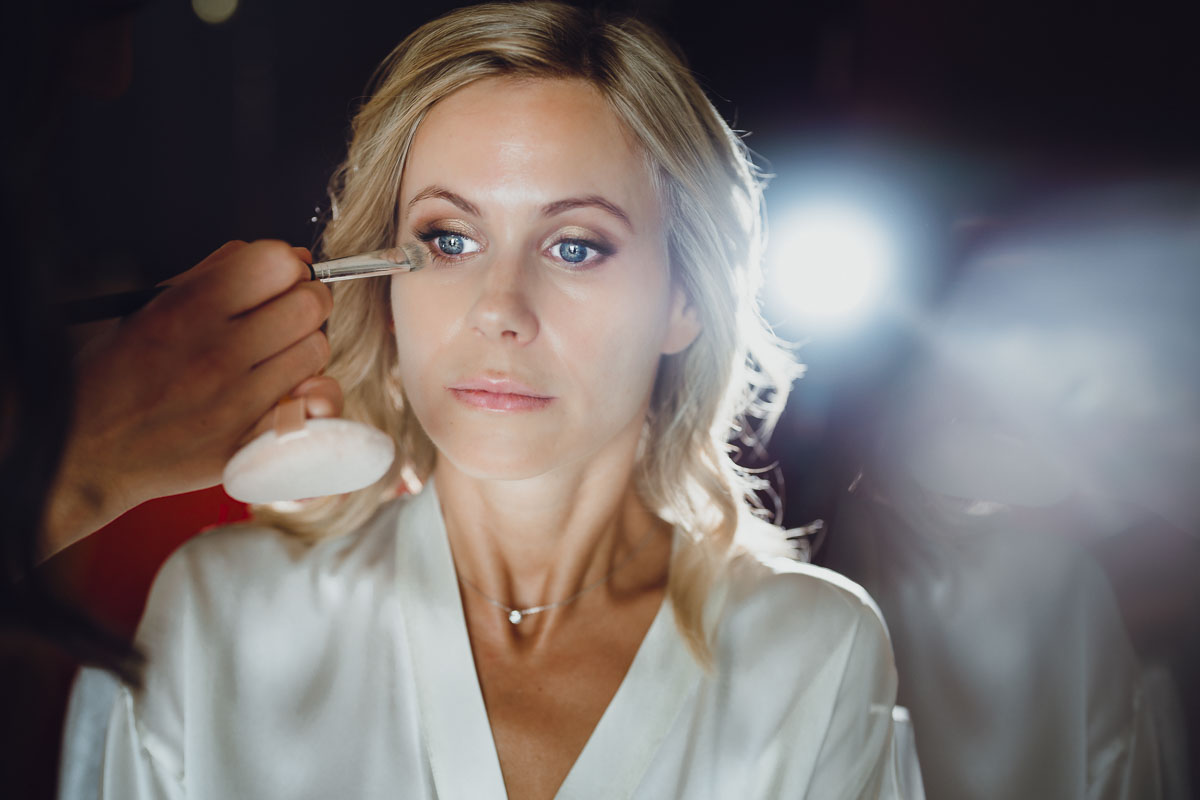 Brautstyling Bad Horn