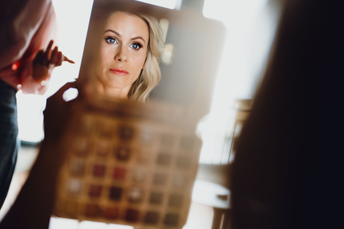 Brautstyling Bad Horn