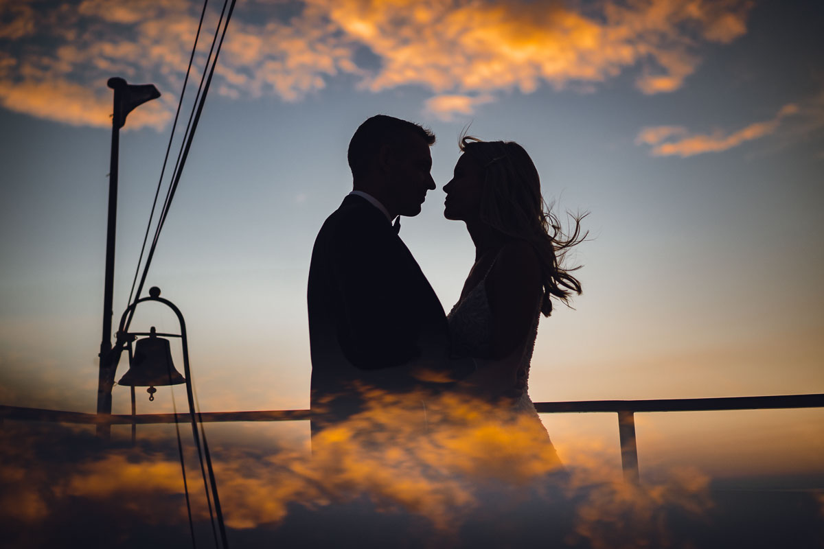 Hochzeitsfotos auf dem Bodensee