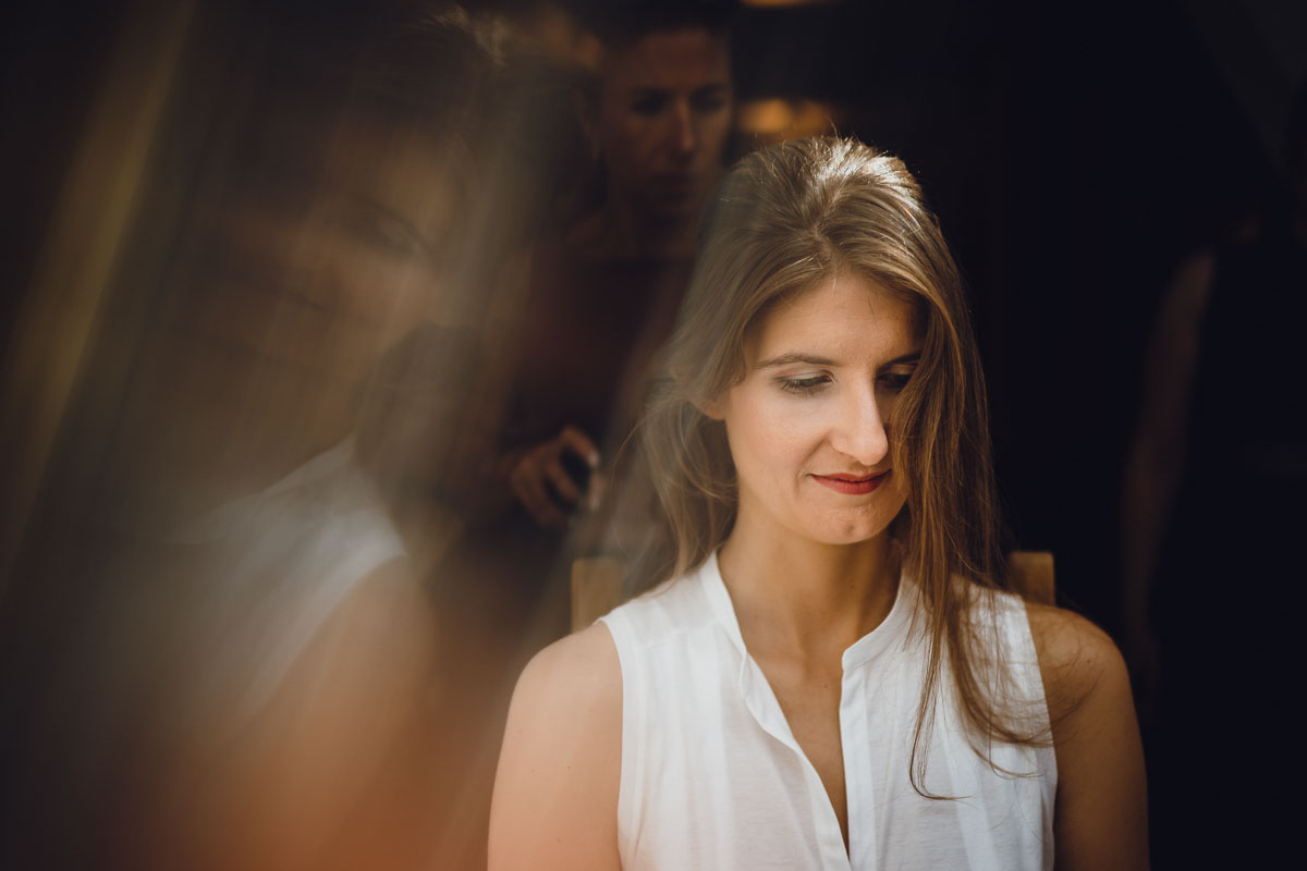 Brautstyling im Gut Hühnerhof