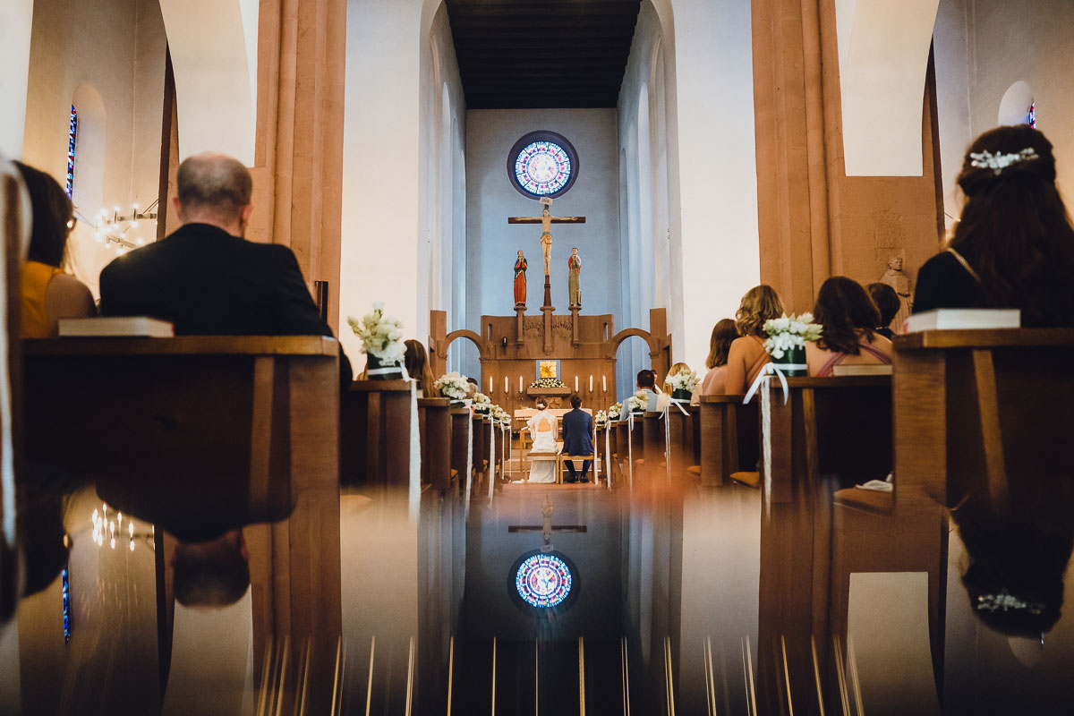 Trauung in der Kirche Sankt Peter in Gelnhausen