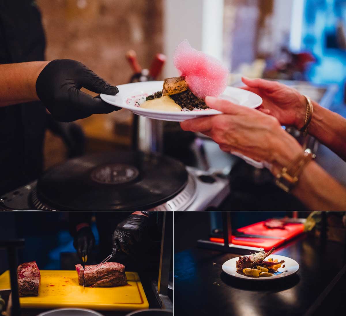 Essen im Gut Hühnerhof