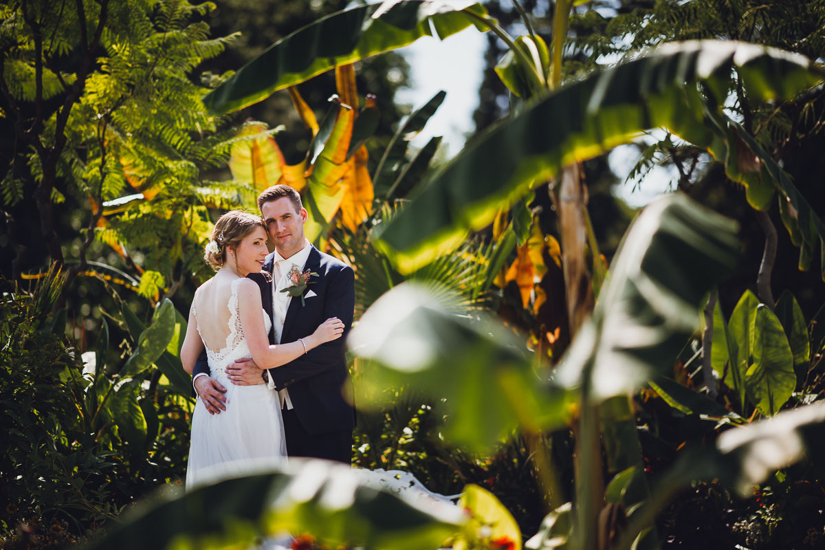 Hochzeitsfotos auf der Insel Mainau