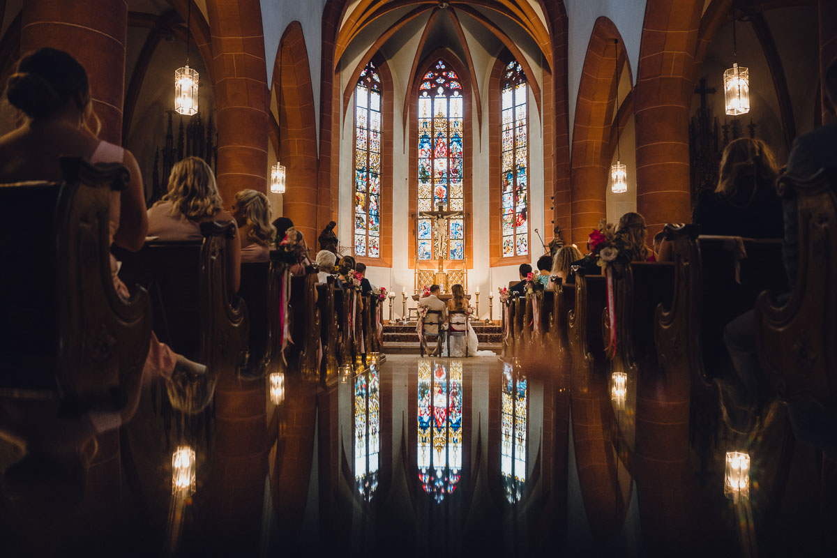 Trauung in St Ulrich in Deidesheim