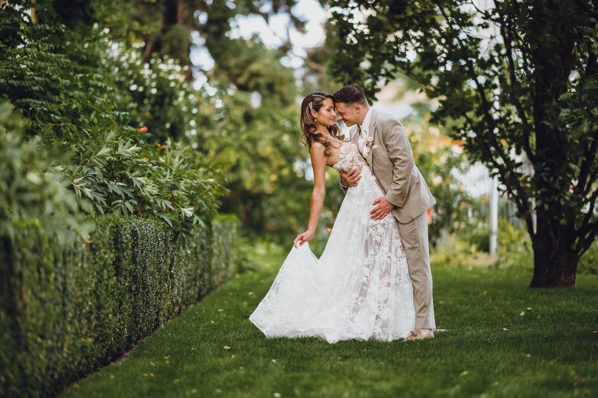 Hochzeitsfotos im Weingut von Winning