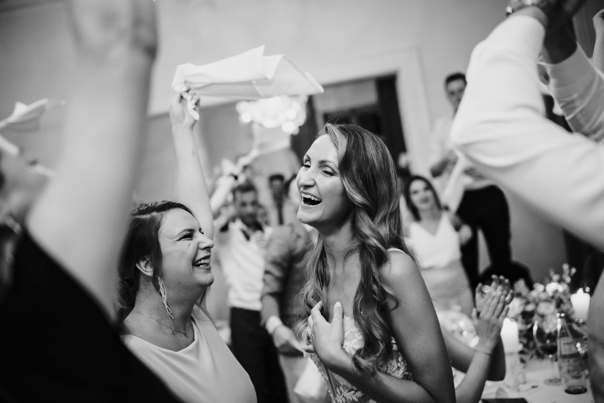 Hochzeitsfeier im Weingut von Winning