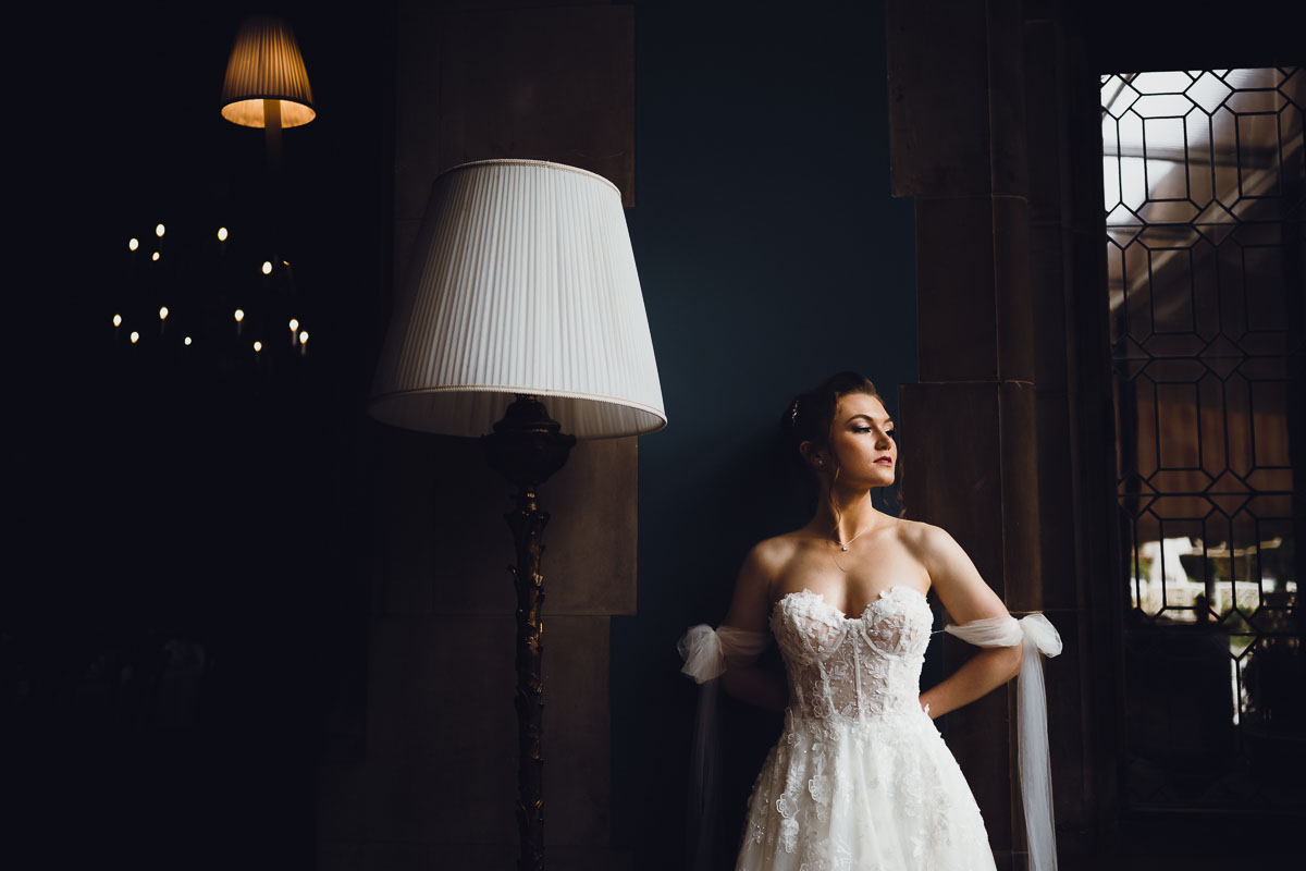 Brautfoto im Schlosshotel Kronberg