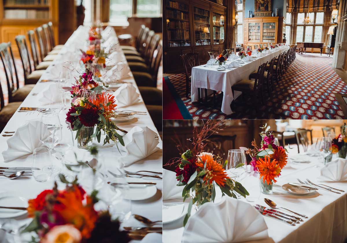 Hochzeitslocation im Schlosshotel Kronberg, die Bibliothek