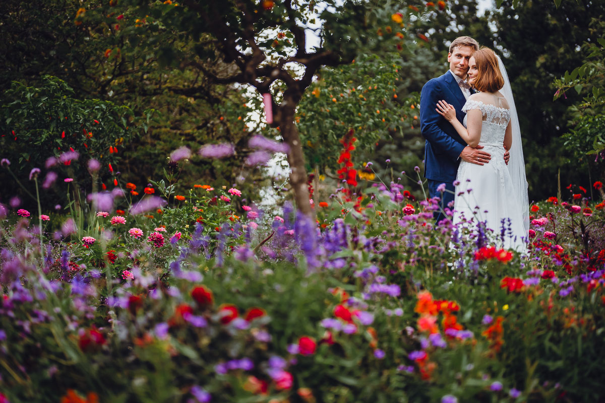 Hochzeitsfotos auf der Insel Mainau im Bodensee