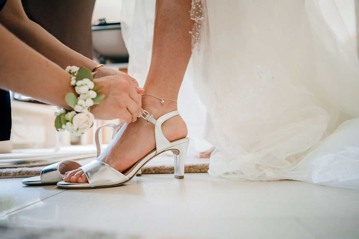 Details Brautschuhe