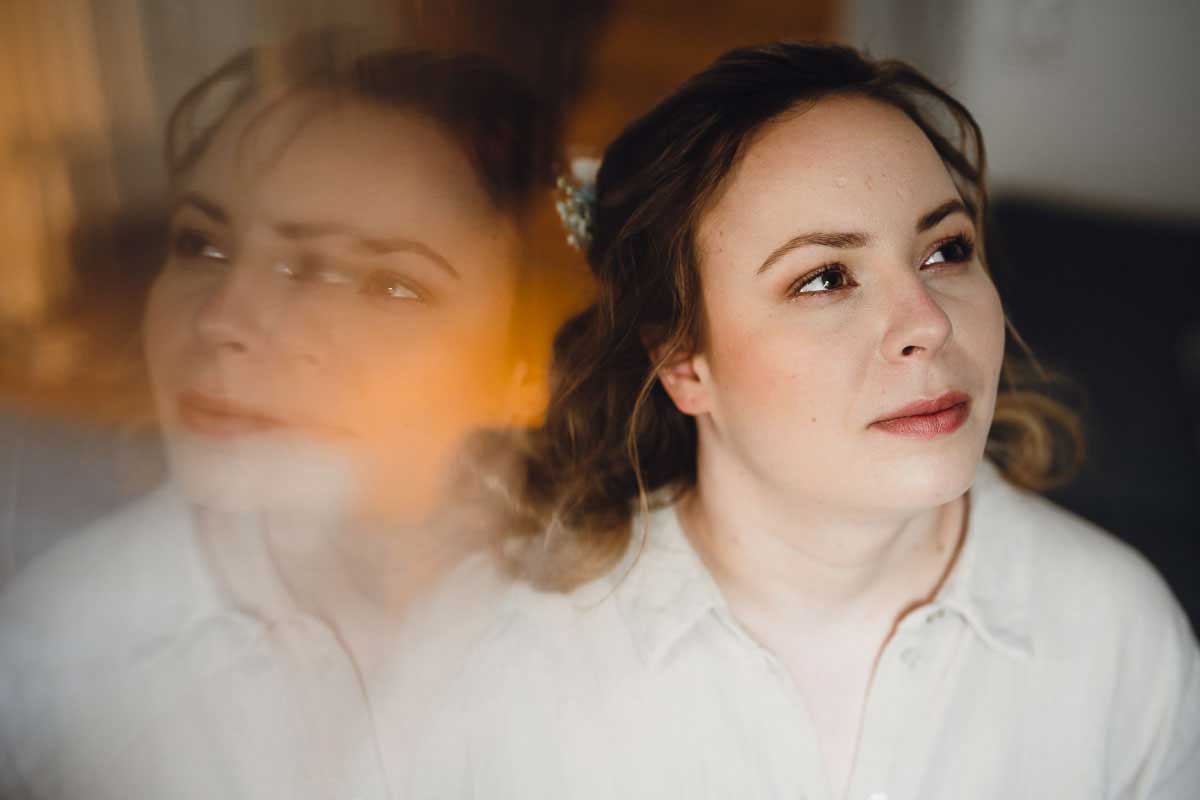 brautstyling für eine Hochzeit im Philipp Eins in Speyer 