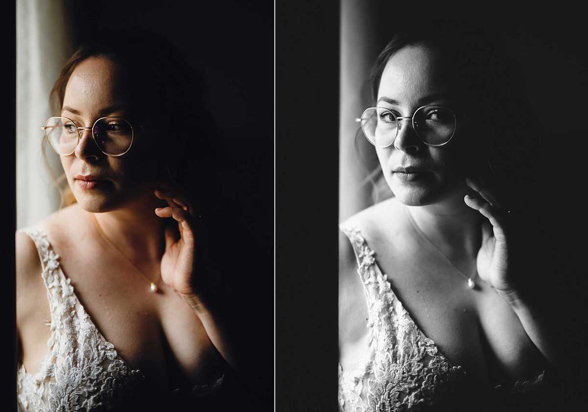 Brautfoto bei einer Hochzeit im Philipp Eins in Speyer 