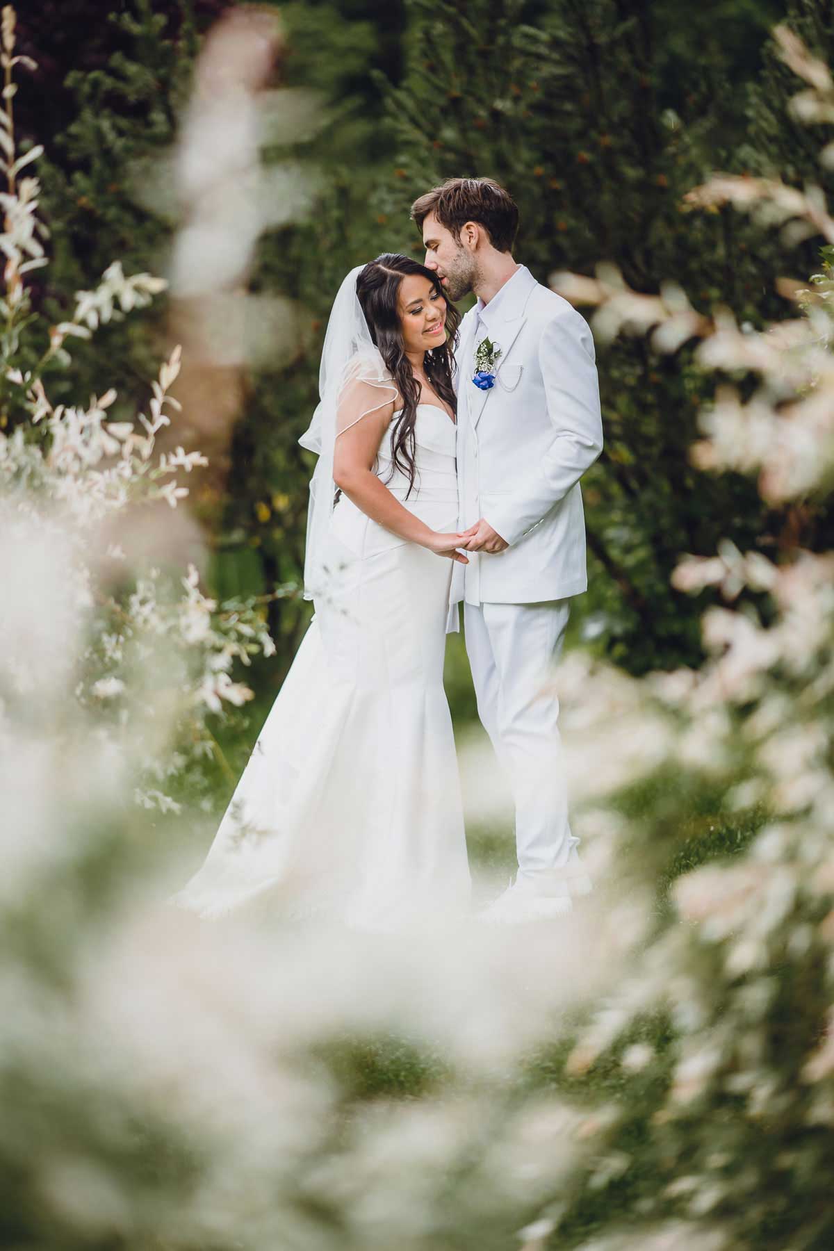 Brautpaar bei einer Hochzeit im Schloss Oberndorf
