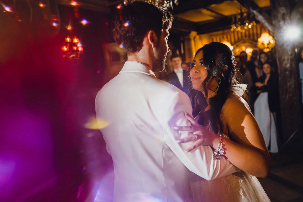 Hochzeitstanz bei einer Hochzeit im Schloss Oberndorf