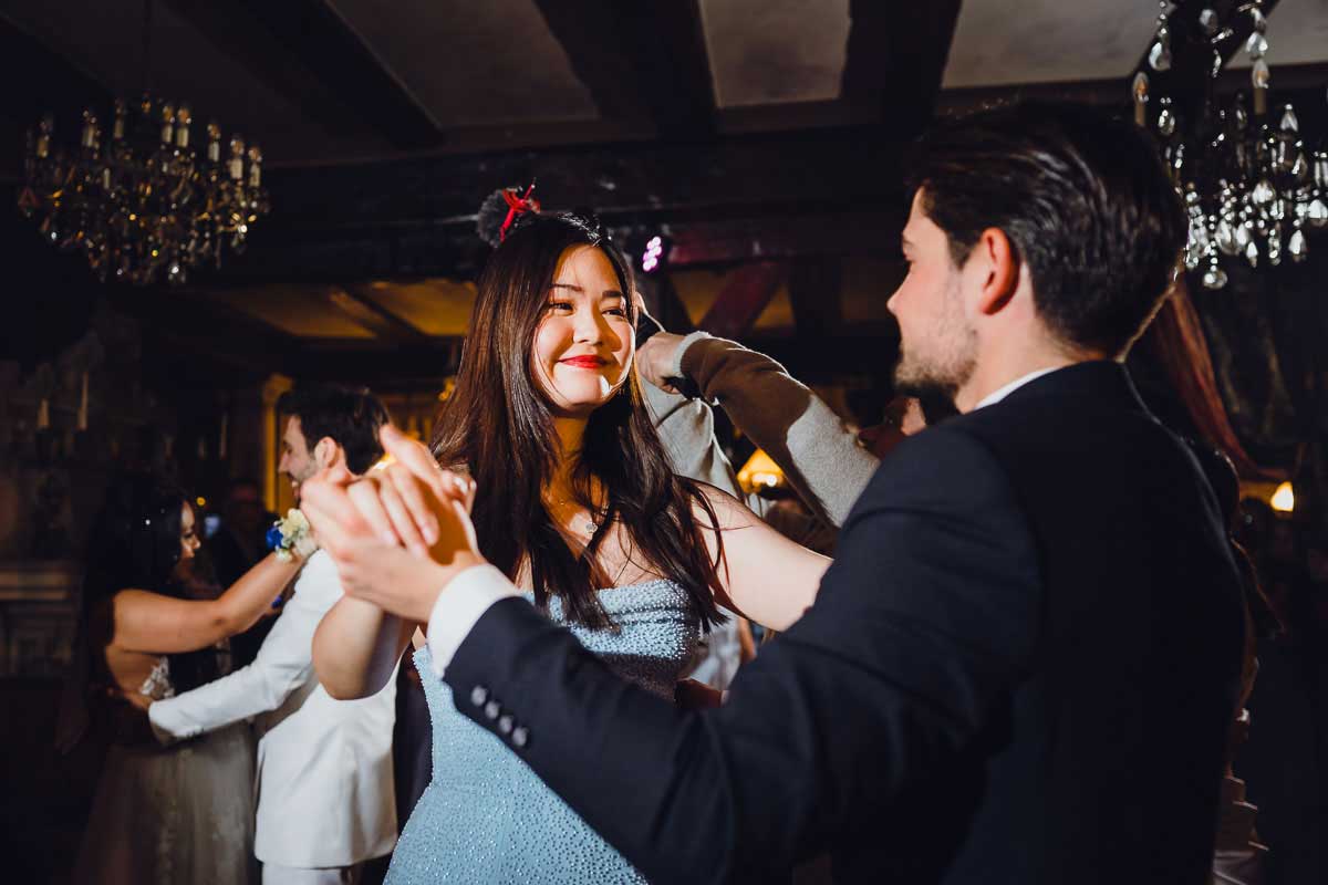 Party bei einer Hochzeit im Schloss Oberndorf