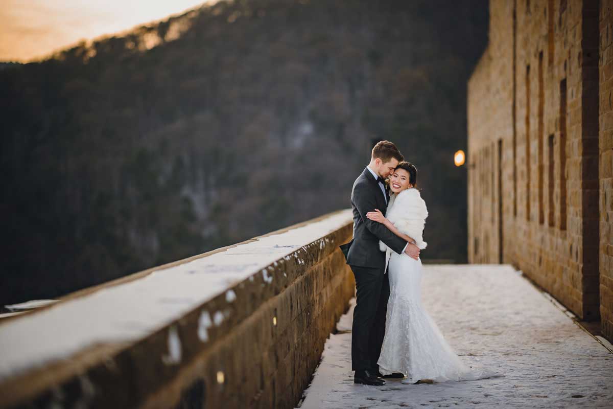 standesamtliche Trauung im Winter