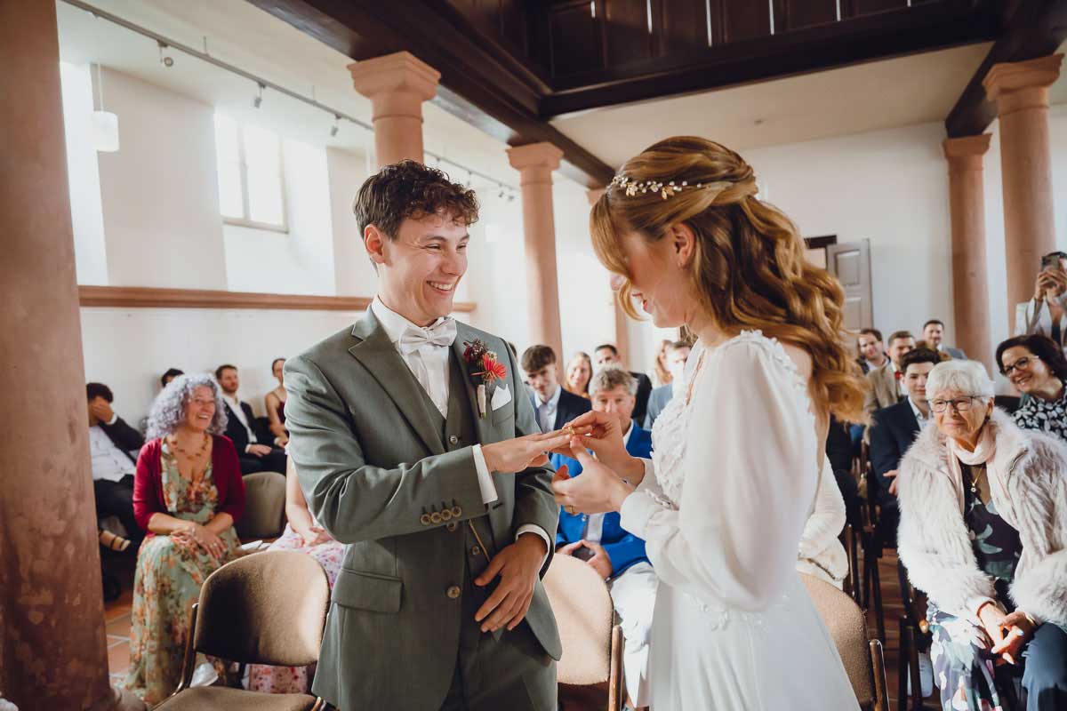 Ringwechsel standesamtliche Trauung