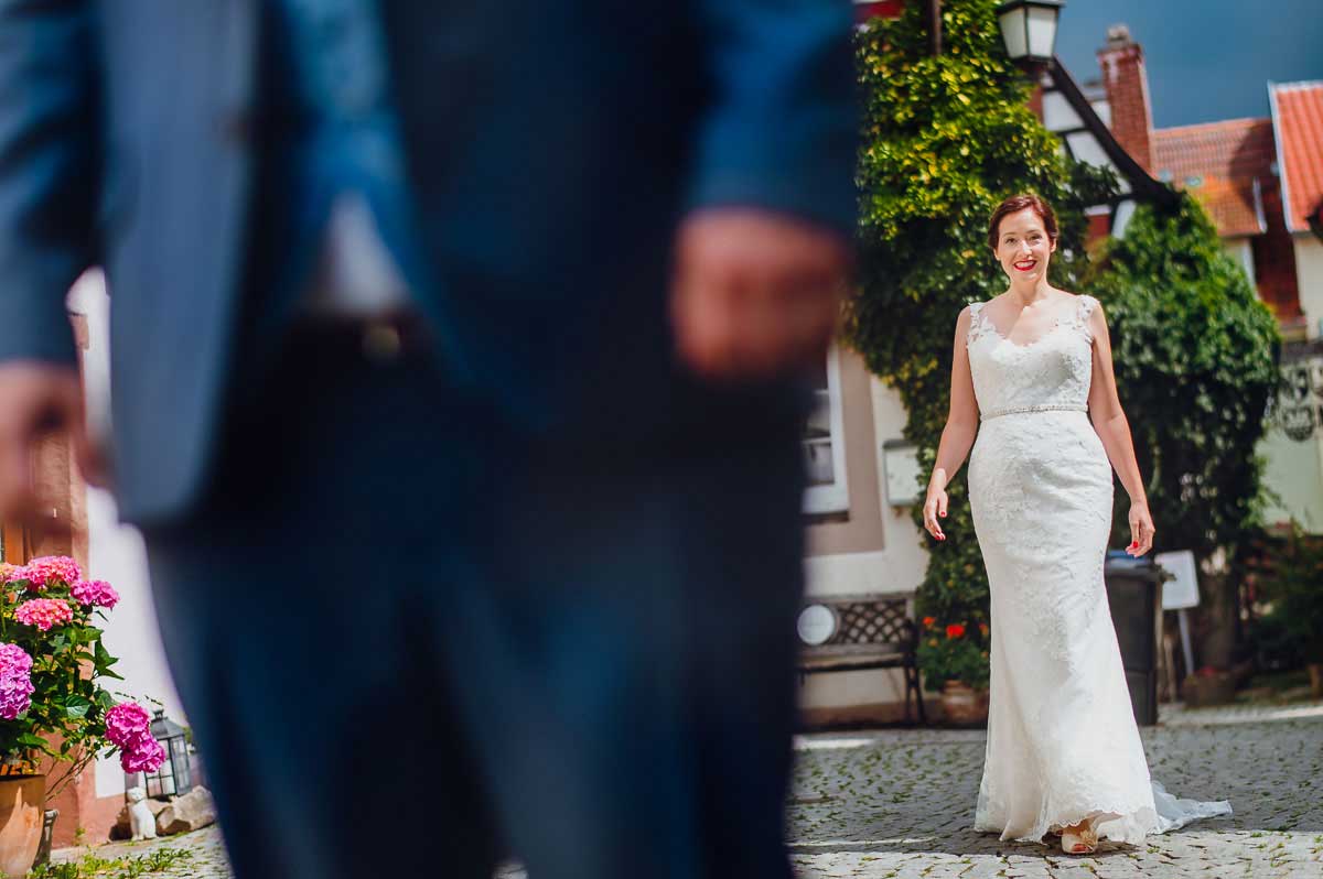 Frist Look Brautpaar in Mosbach