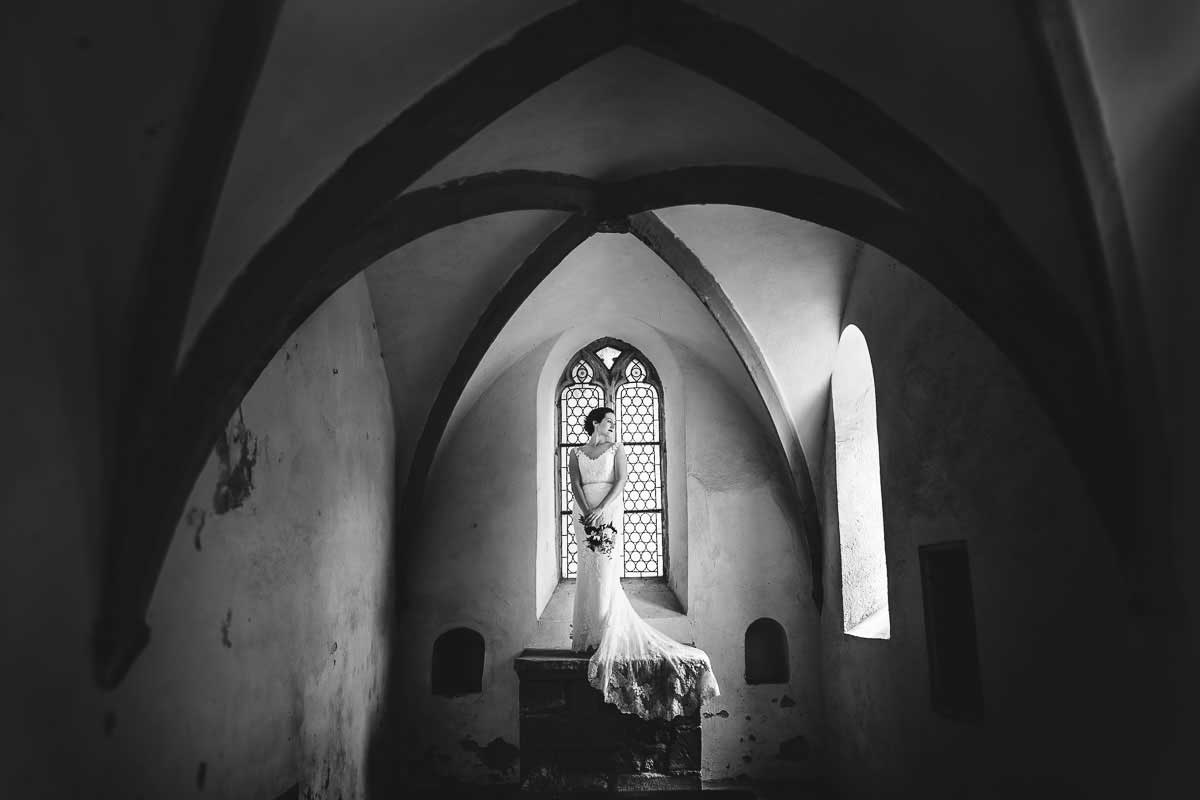 Hochzeitsfotos auf Burg Hornberg