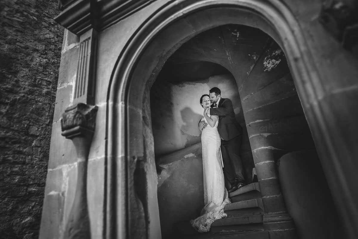 Hochzeitsbild Burg Hornberg