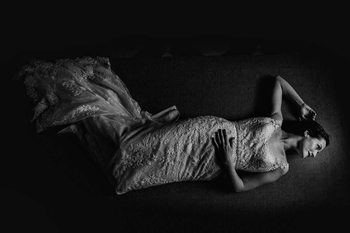 Brautfoto Burg Hornberg