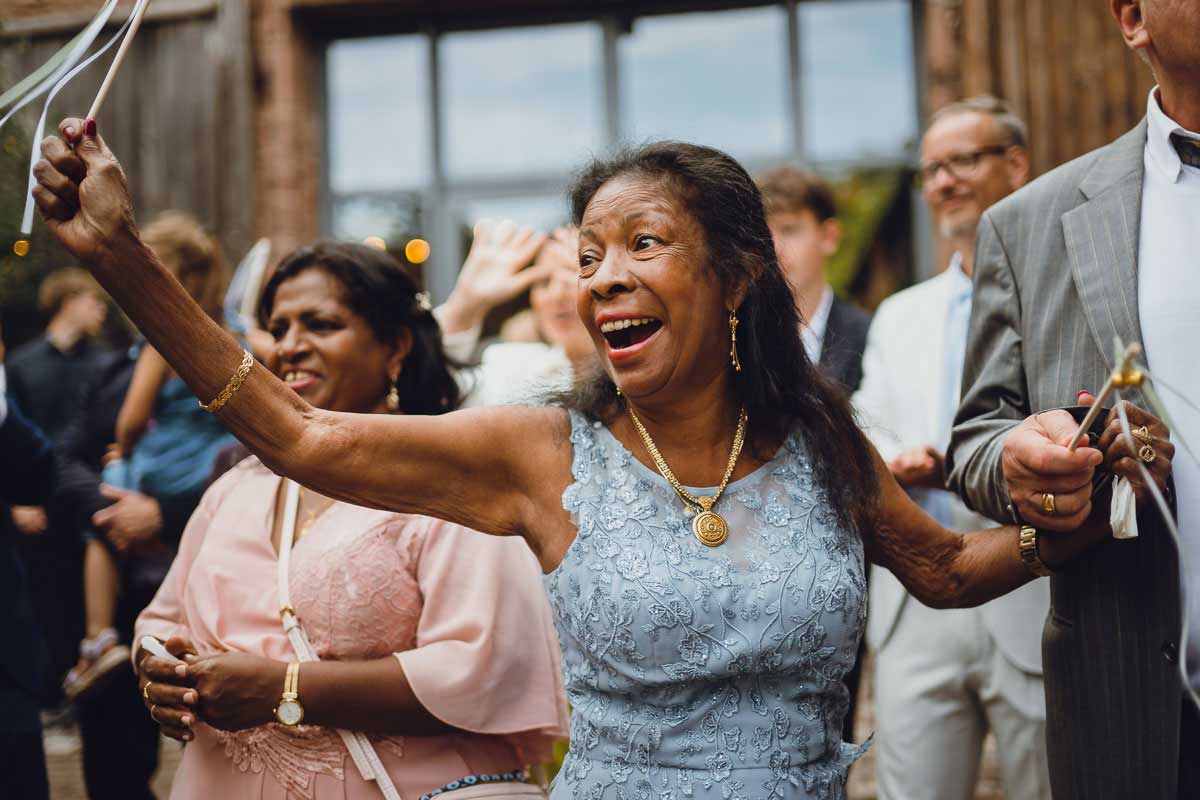 feierliche Momente der Gäste 