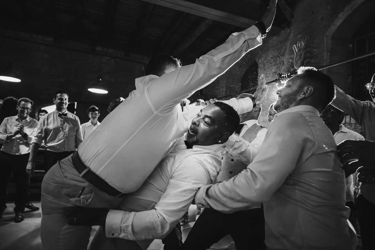 Hochzeitsparty im Gutshof Ladenburg