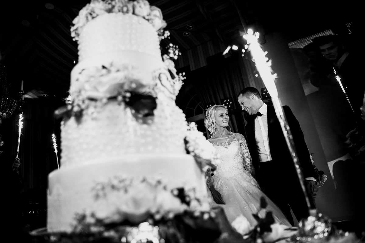 Hochzeitstorte bei einer Hochzeit im Brenners Park Hotel