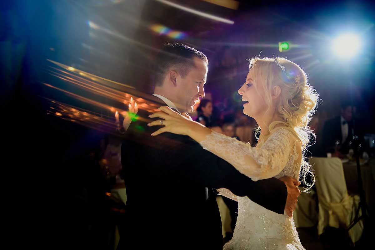 Eröffnungstanz bei einer Hochzeitsfeier im Brenners Park Hotel