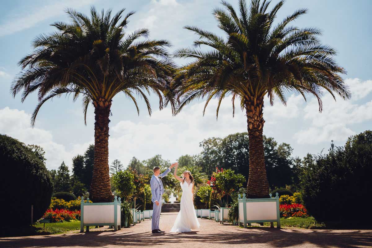 Hochzeitsfotos bei einer Hochzeit im Oberwaldhaus