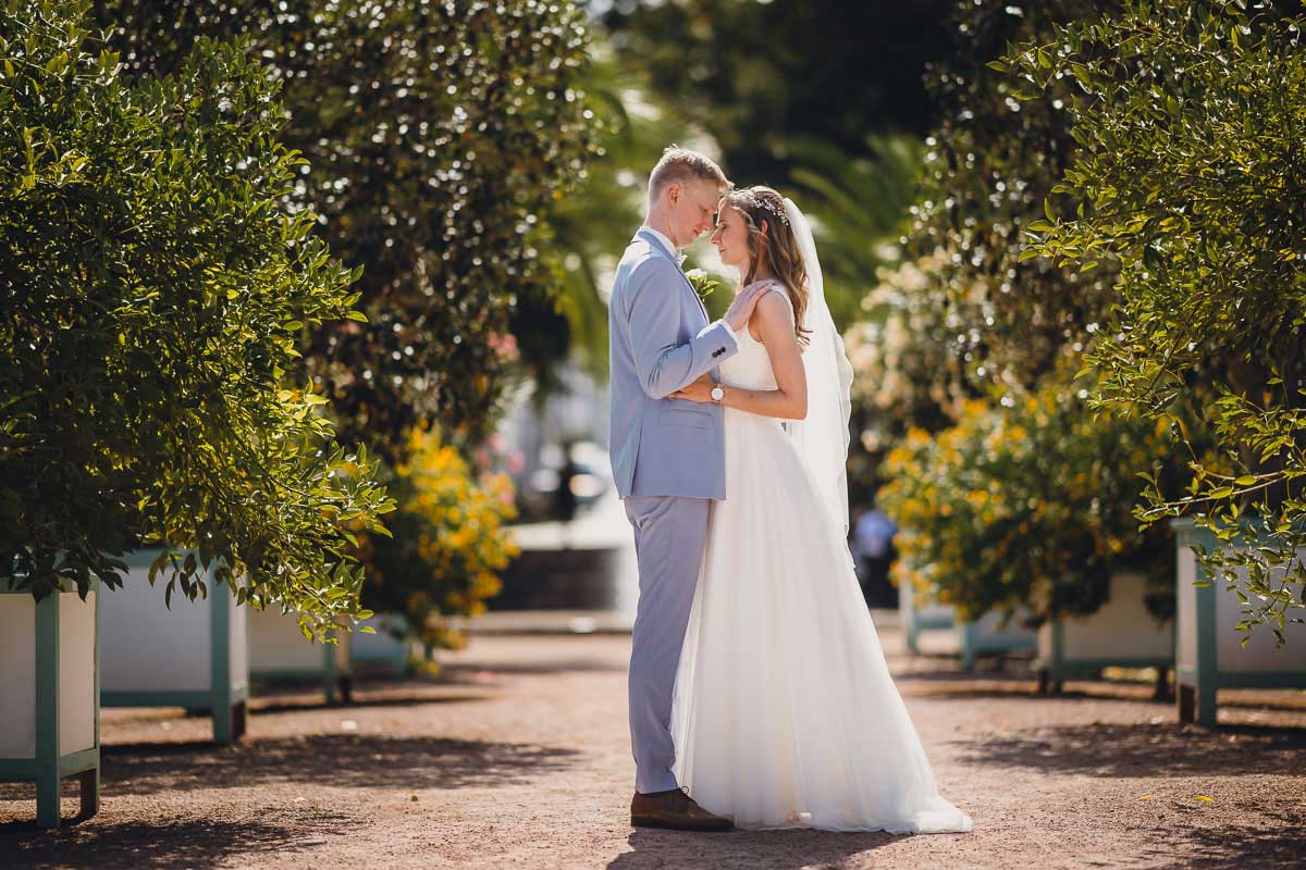 Fotoshooting für eine Hochzeit im Oberwaldhaus Darmstadt